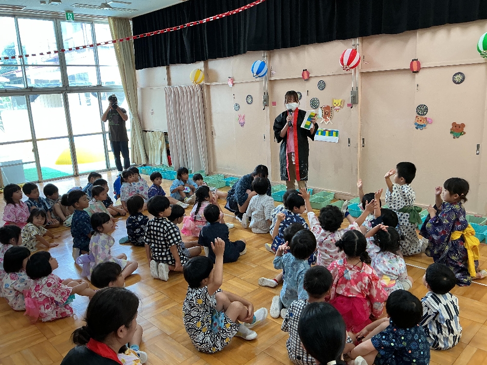 令和7年　幼児クラス夏祭り